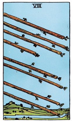 Eight of Wands